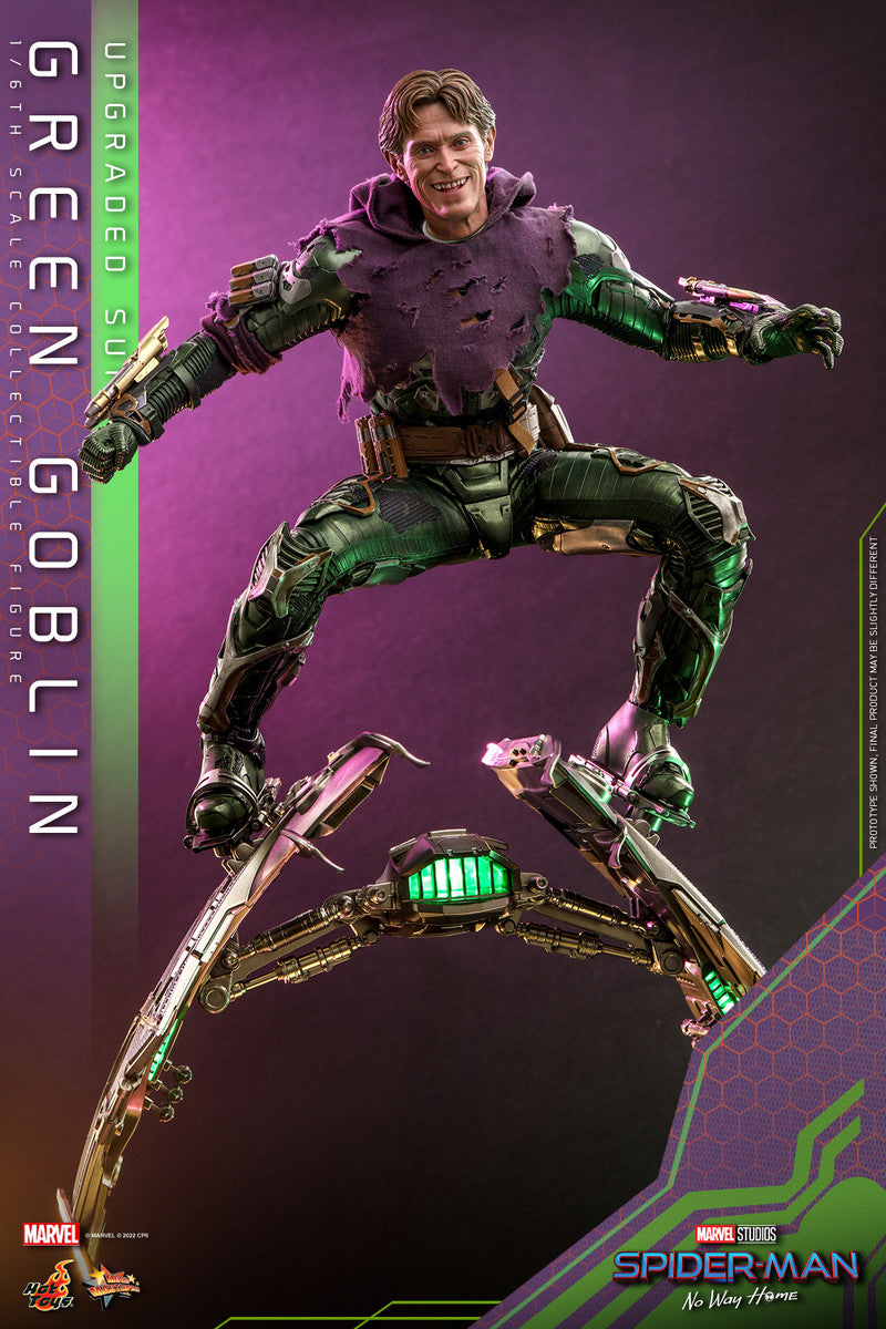 Preventa Figura Green Goblin (Upgraded Suit) - Spider-Man: No Way Home marca Hot Toys MMS674 escala 1/6