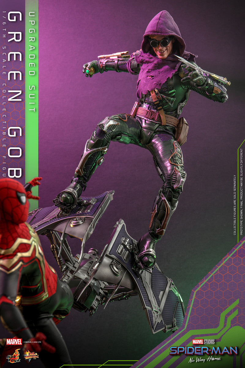 Preventa Figura Green Goblin (Upgraded Suit) - Spider-Man: No Way Home marca Hot Toys MMS674 escala 1/6