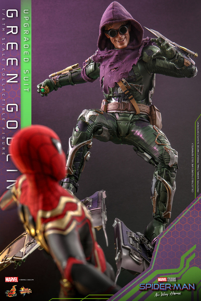 Preventa Figura Green Goblin (Upgraded Suit) - Spider-Man: No Way Home marca Hot Toys MMS674 escala 1/6