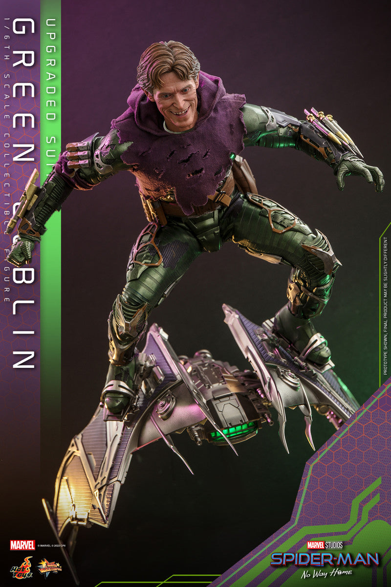 Preventa Figura Green Goblin (Upgraded Suit) - Spider-Man: No Way Home marca Hot Toys MMS674 escala 1/6
