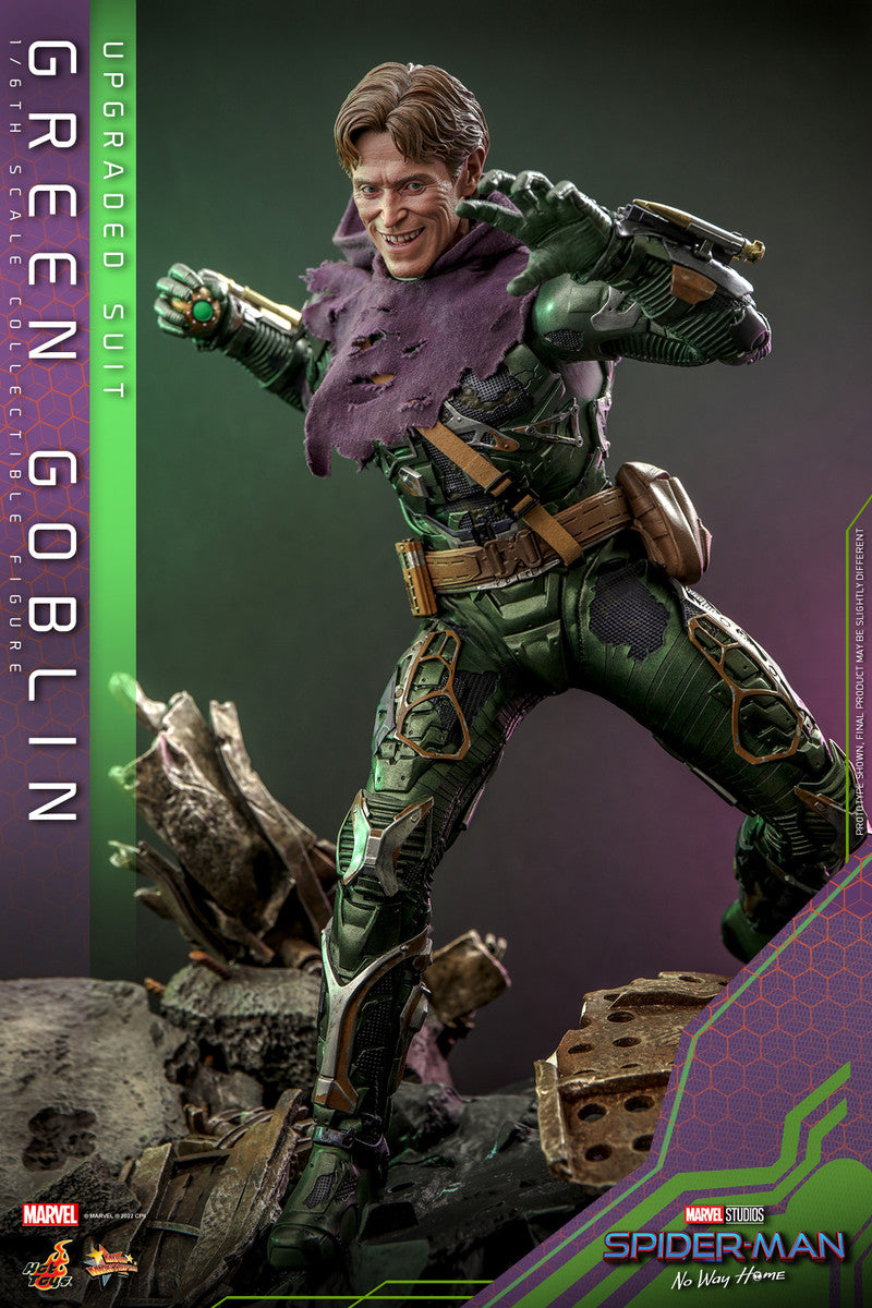 Preventa Figura Green Goblin (Upgraded Suit) - Spider-Man: No Way Home marca Hot Toys MMS674 escala 1/6