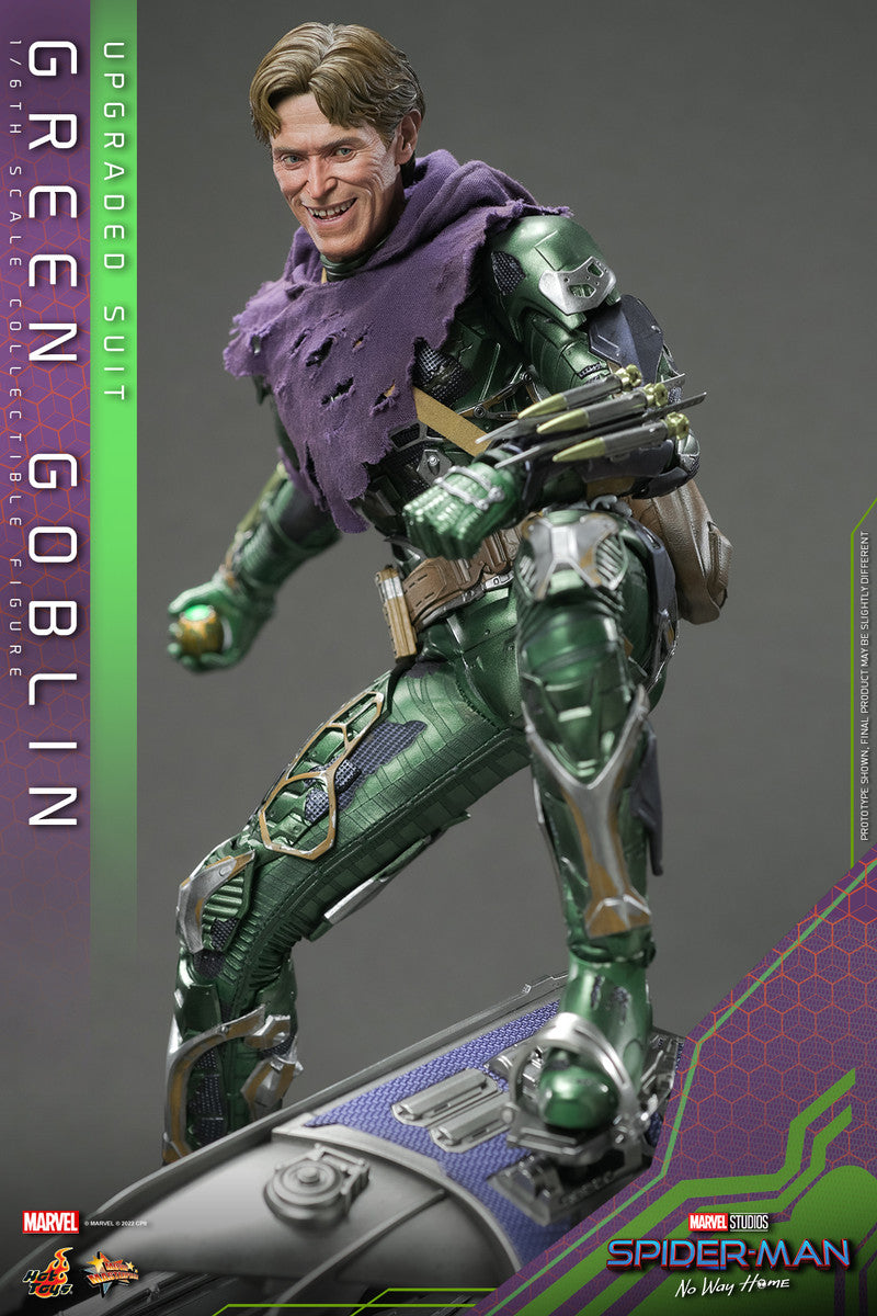 Preventa Figura Green Goblin (Upgraded Suit) - Spider-Man: No Way Home marca Hot Toys MMS674 escala 1/6