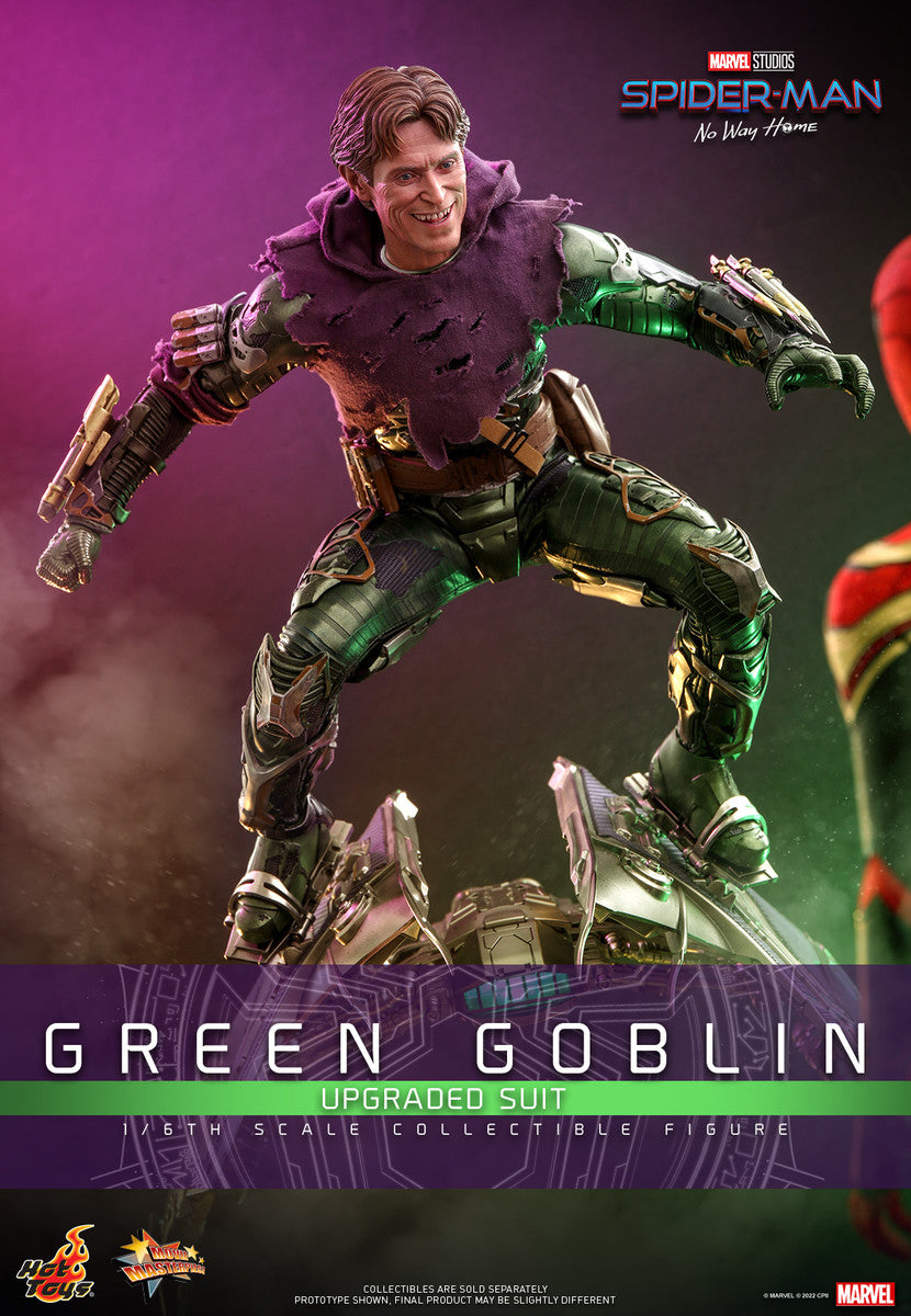 Preventa Figura Green Goblin (Upgraded Suit) - Spider-Man: No Way Home marca Hot Toys MMS674 escala 1/6
