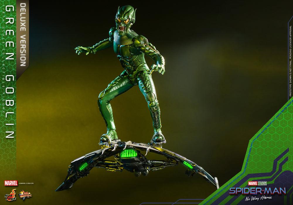 Preventa Figura Green Goblin (Deluxe version) - Spider-Man: No Way Home marca Hot Toys MMS631 escala 1/6