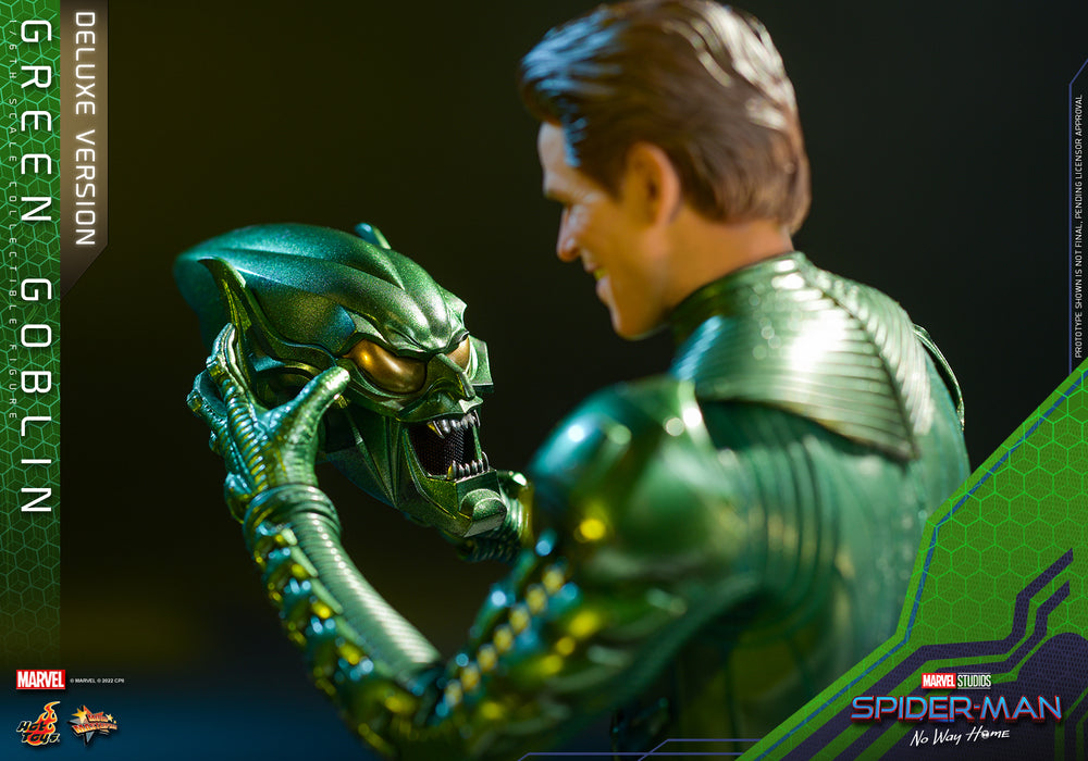 Preventa Figura Green Goblin (Deluxe version) - Spider-Man: No Way Home marca Hot Toys MMS631 escala 1/6