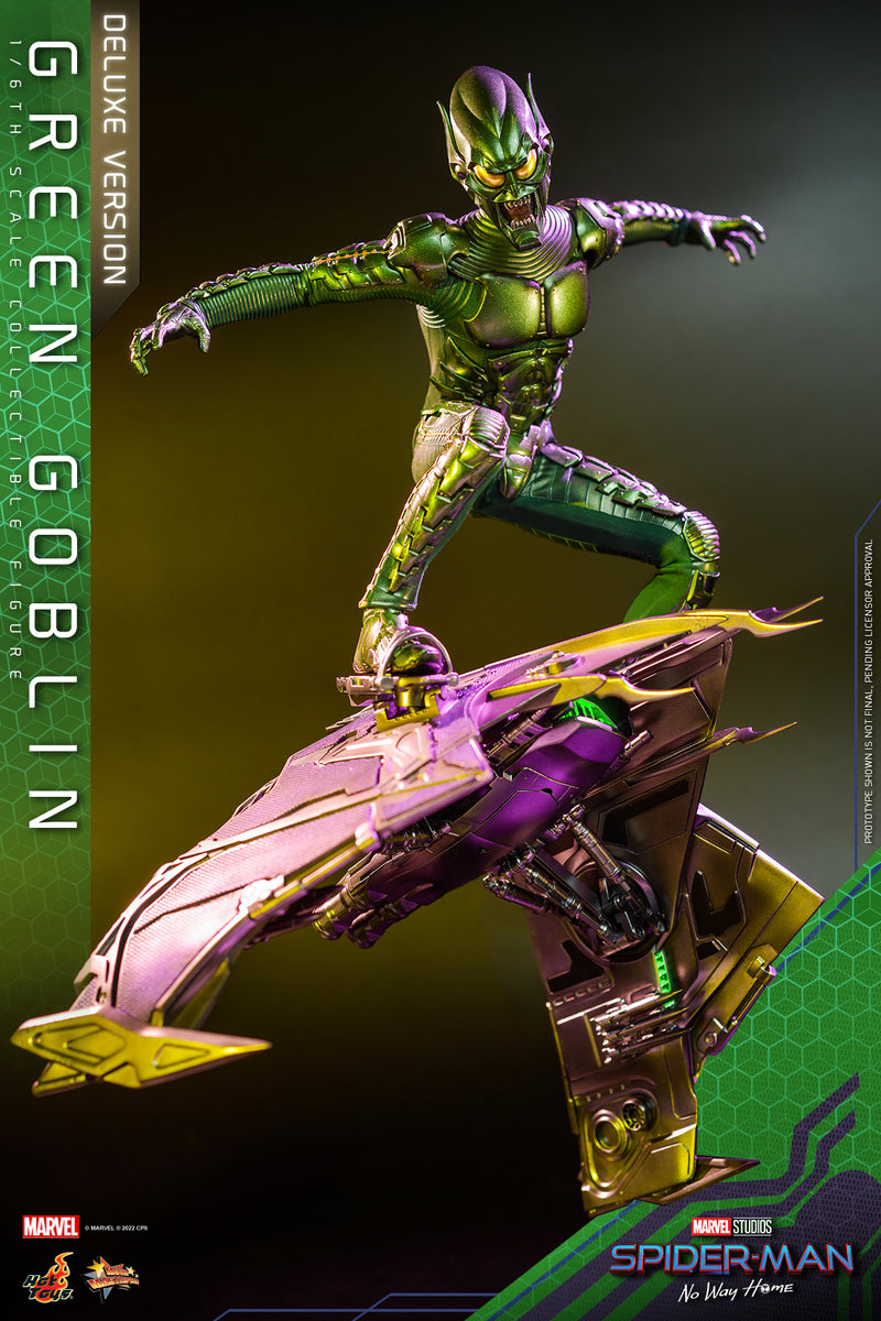 Preventa Figura Green Goblin (Deluxe version) - Spider-Man: No Way Home marca Hot Toys MMS631 escala 1/6