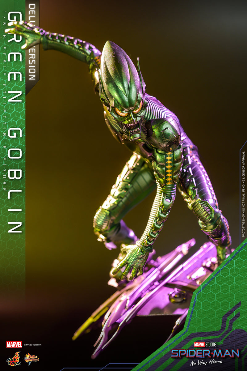 Preventa Figura Green Goblin (Deluxe version) - Spider-Man: No Way Home marca Hot Toys MMS631 escala 1/6