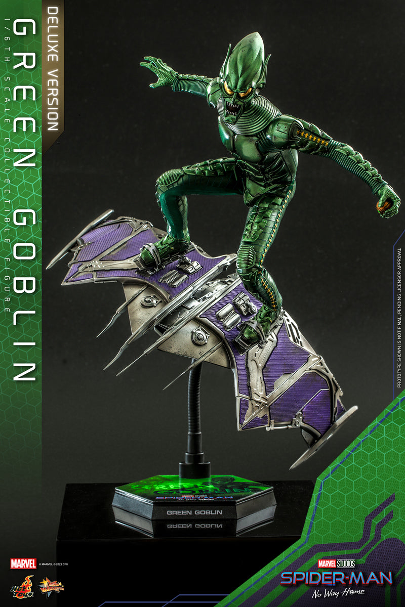 Preventa Figura Green Goblin (Deluxe version) - Spider-Man: No Way Home marca Hot Toys MMS631 escala 1/6