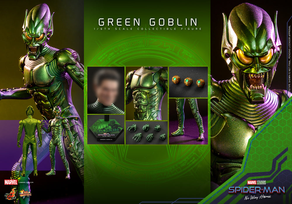 Preventa Figura Green Goblin - Spider-Man: No Way Home marca Hot Toys MMS630 escala 1/6