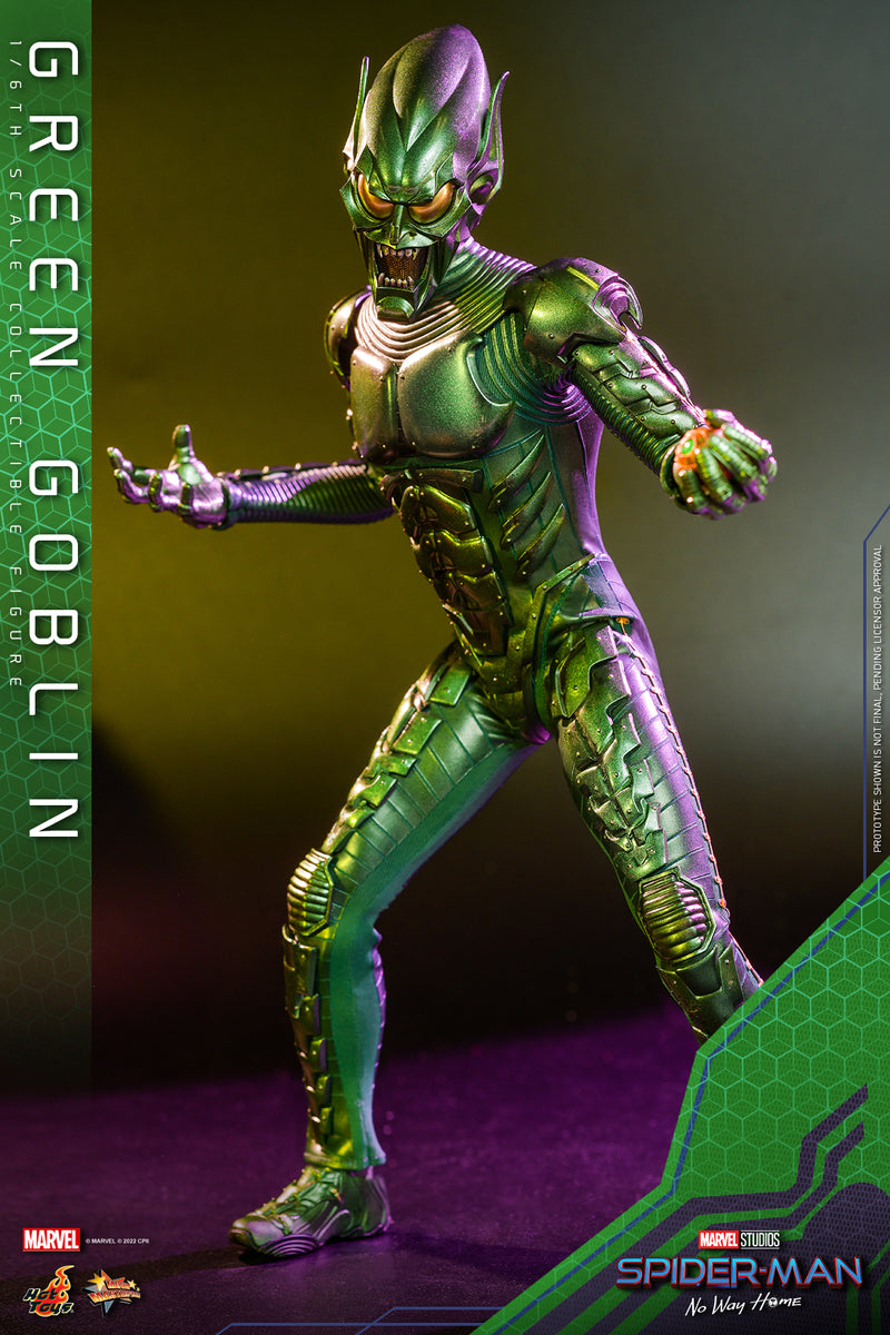 Preventa Figura Green Goblin - Spider-Man: No Way Home marca Hot Toys MMS630 escala 1/6