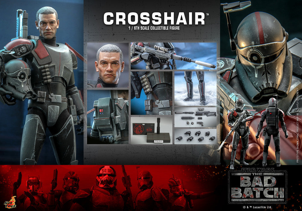 Preventa Figura Crosshair ™ - Star Wars: The Bad Batch ™ marca Hot Toys TMS087 escala 1/6
