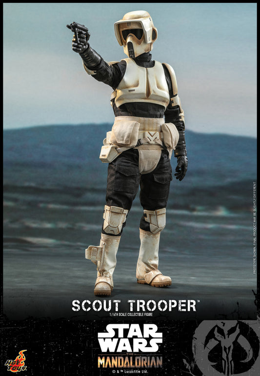 Pedido Figura Scout Trooper - Star Wars: The Mandalorian marca Hot Toys TMS016 escala 1/6