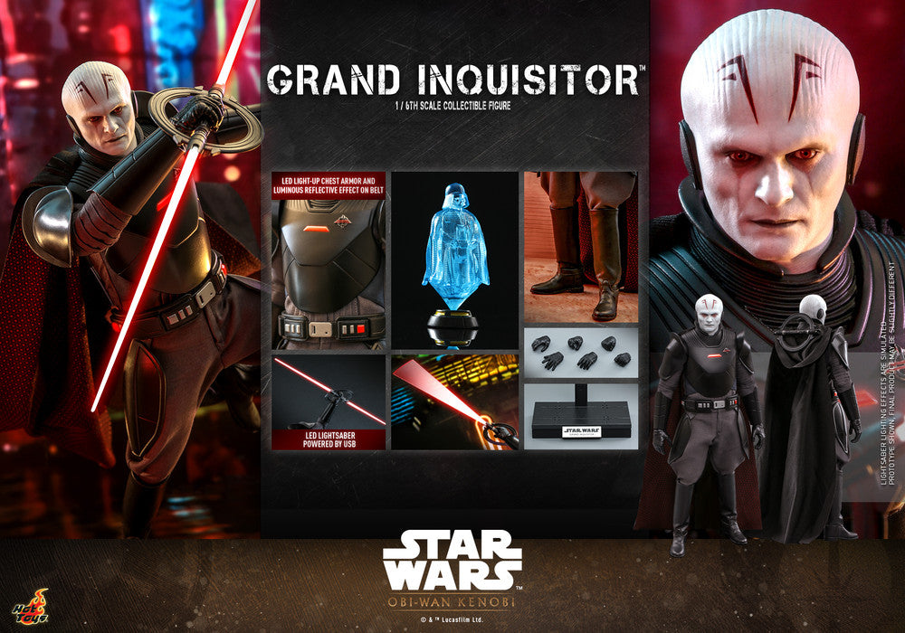 Preventa Figura Grand Inquisitor - Star Wars: Obi-Wan Kenobi ™ marca Hot Toys TMS082 escala 1/6