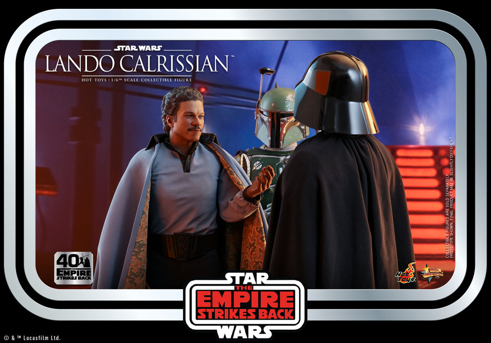 Pedido Figura Lando Calrissian - Star Wars The Empire Strikes Back 40th Anniversary Collection marca Hot Toys MMS588 escala 1/6