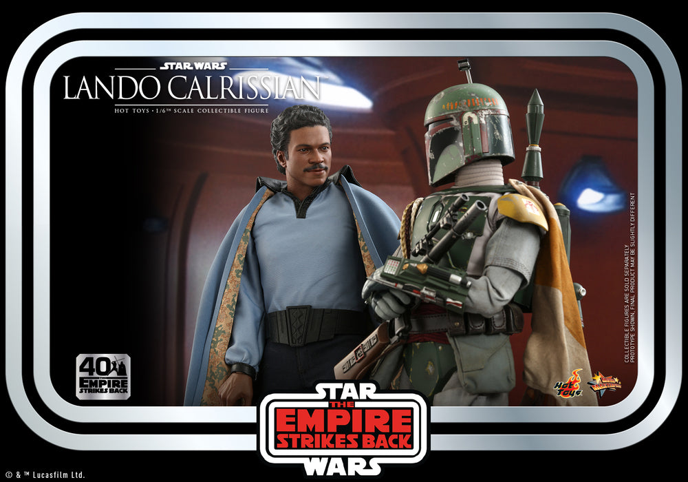 Pedido Figura Lando Calrissian - Star Wars The Empire Strikes Back 40th Anniversary Collection marca Hot Toys MMS588 escala 1/6