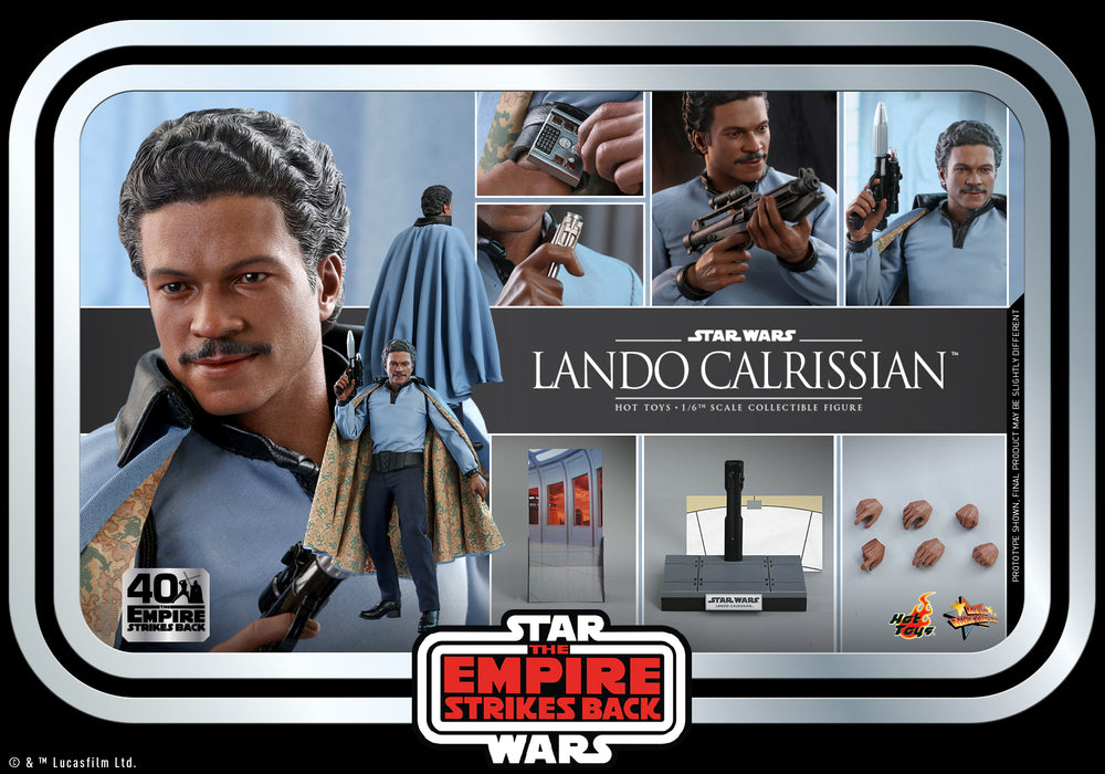 Pedido Figura Lando Calrissian - Star Wars The Empire Strikes Back 40th Anniversary Collection marca Hot Toys MMS588 escala 1/6