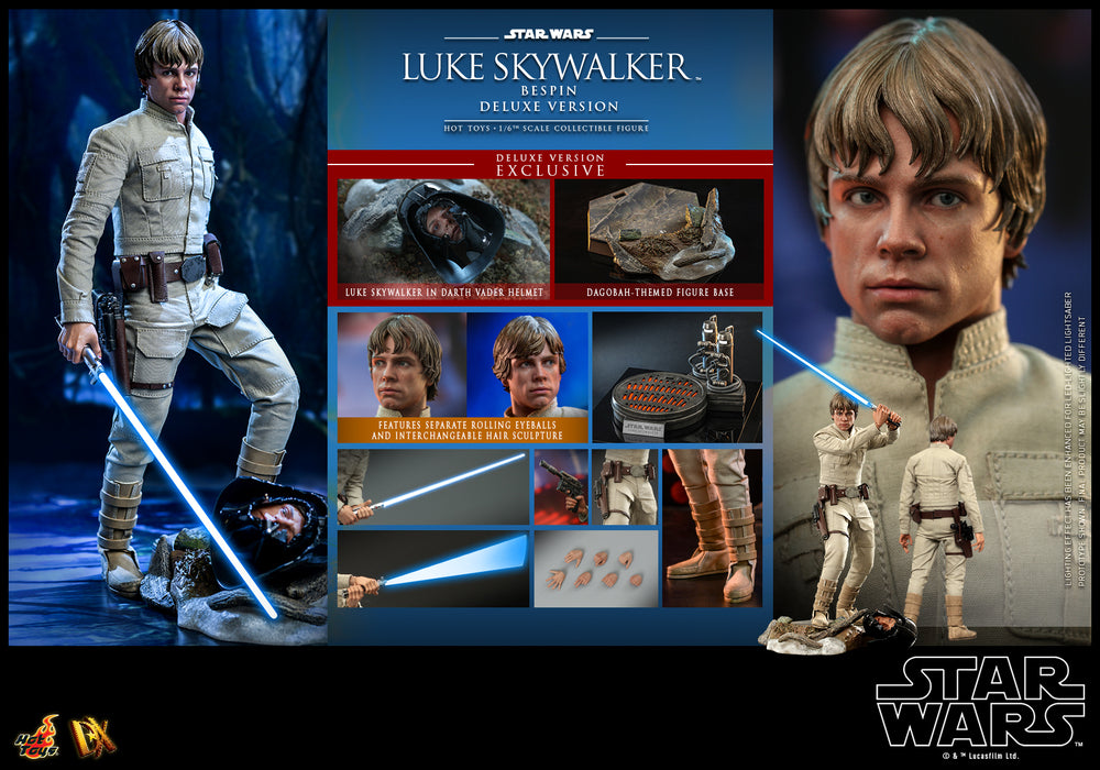 Pedido Figura Luke Skywalker (Bespin) Deluxe version - Star Wars: The Empire Strikes Back ™ marca Hot Toys DX25 escala 1/6