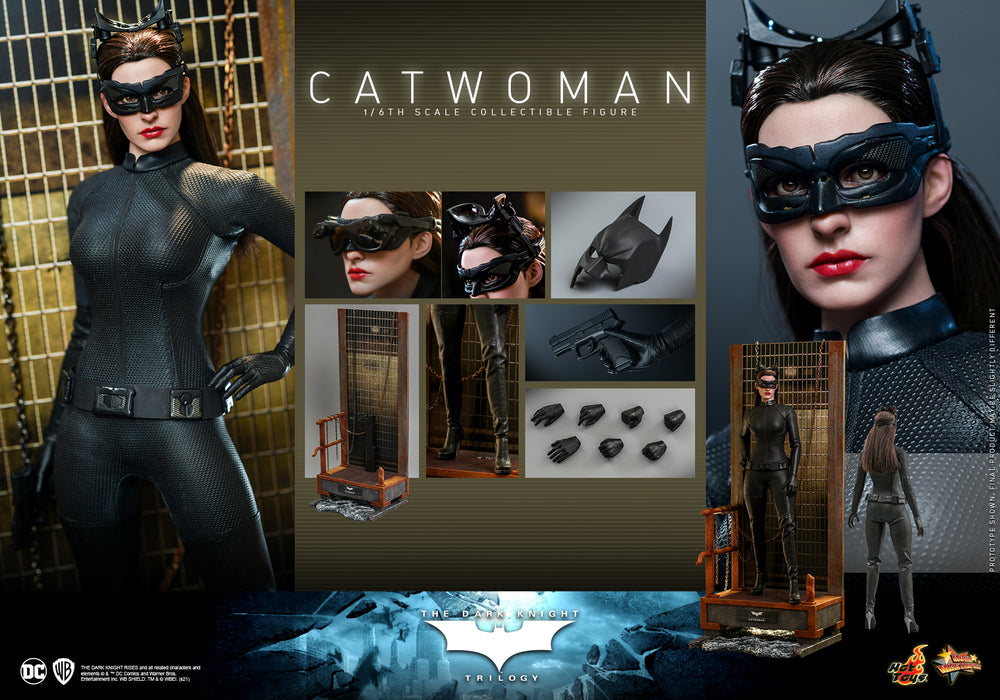 Preventa Figura Catwoman - The Dark Knight Trilogy marca Hot Toys MMS627 escala 1/6