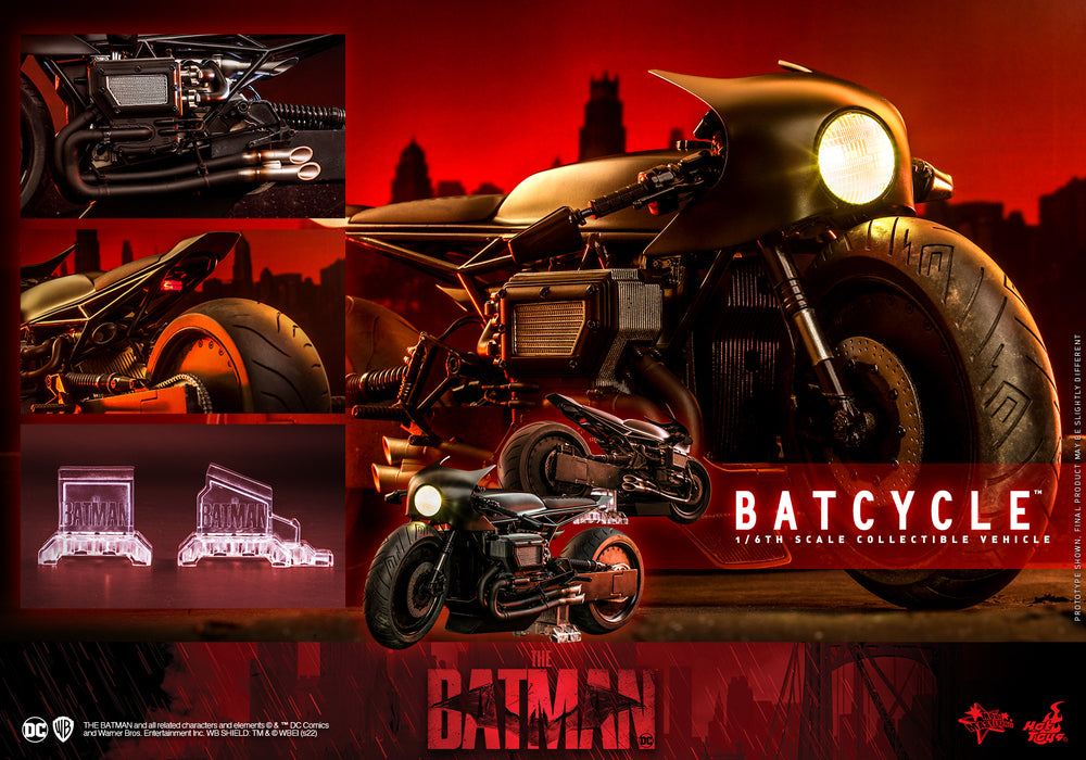 Preventa Vehículo Batcycle - The Batman marca Hot Toys MMS642 escala 1/6