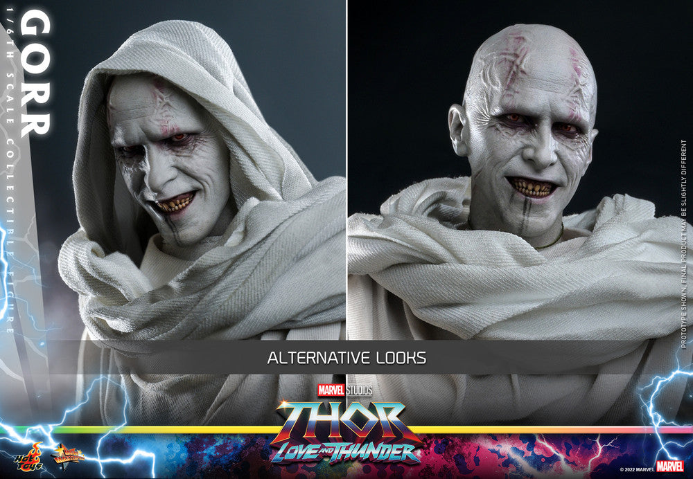 Preventa Figura Gorr the God Butcher - Thor: Love and Thunder marca Hot Toys MMS676 escala 1/6