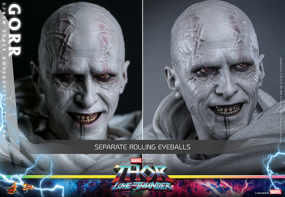 Preventa Figura Gorr the God Butcher - Thor: Love and Thunder marca Hot Toys MMS676 escala 1/6