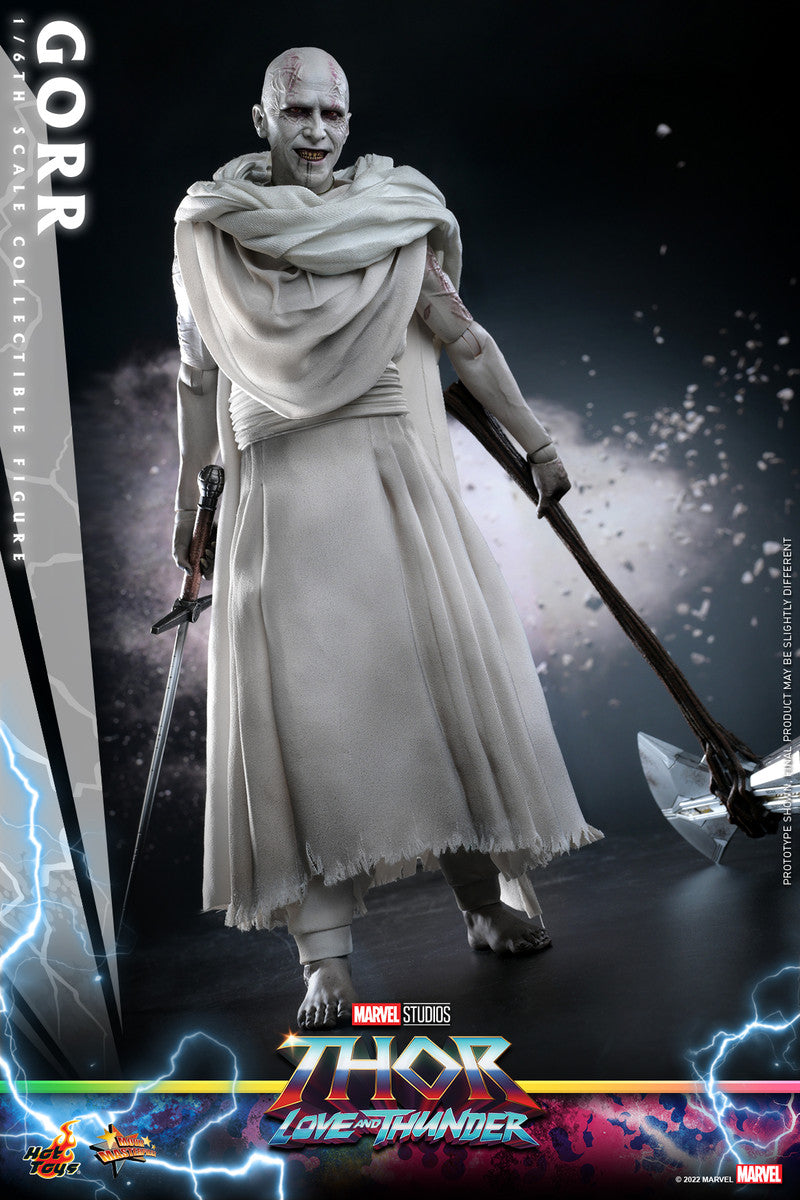 Preventa Figura Gorr the God Butcher - Thor: Love and Thunder marca Hot Toys MMS676 escala 1/6