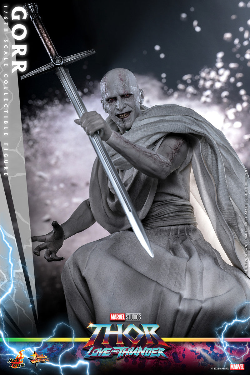 Preventa Figura Gorr the God Butcher - Thor: Love and Thunder marca Hot Toys MMS676 escala 1/6