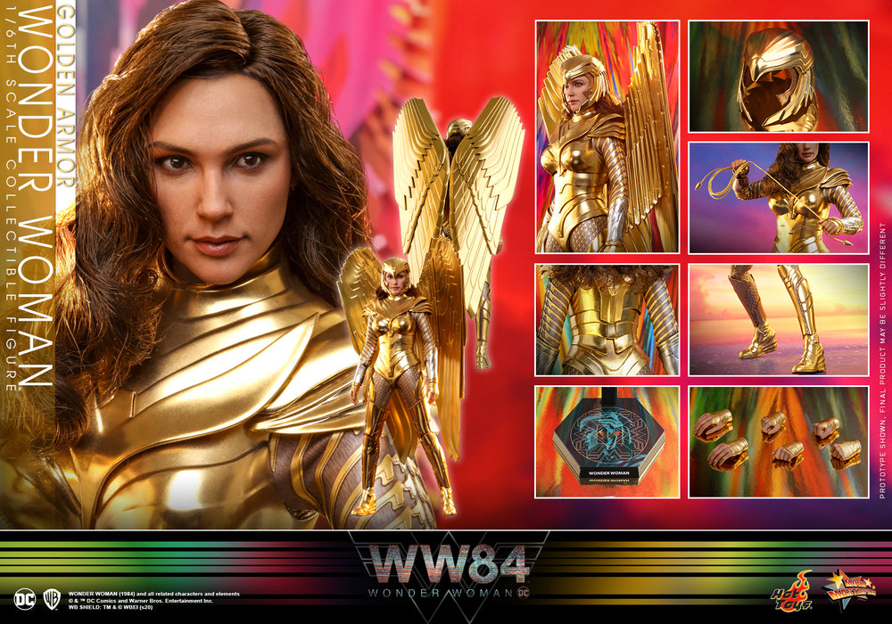 Pedido Figura Wonder Woman 1984 - Golden Armor marca Hot Toys MMS577 escala 1/6