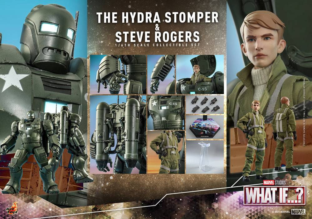 Pedido Figura The Hydra Stomper & Steve Rogers - What If...? marca Hot Toys TMS060 escala 1/6