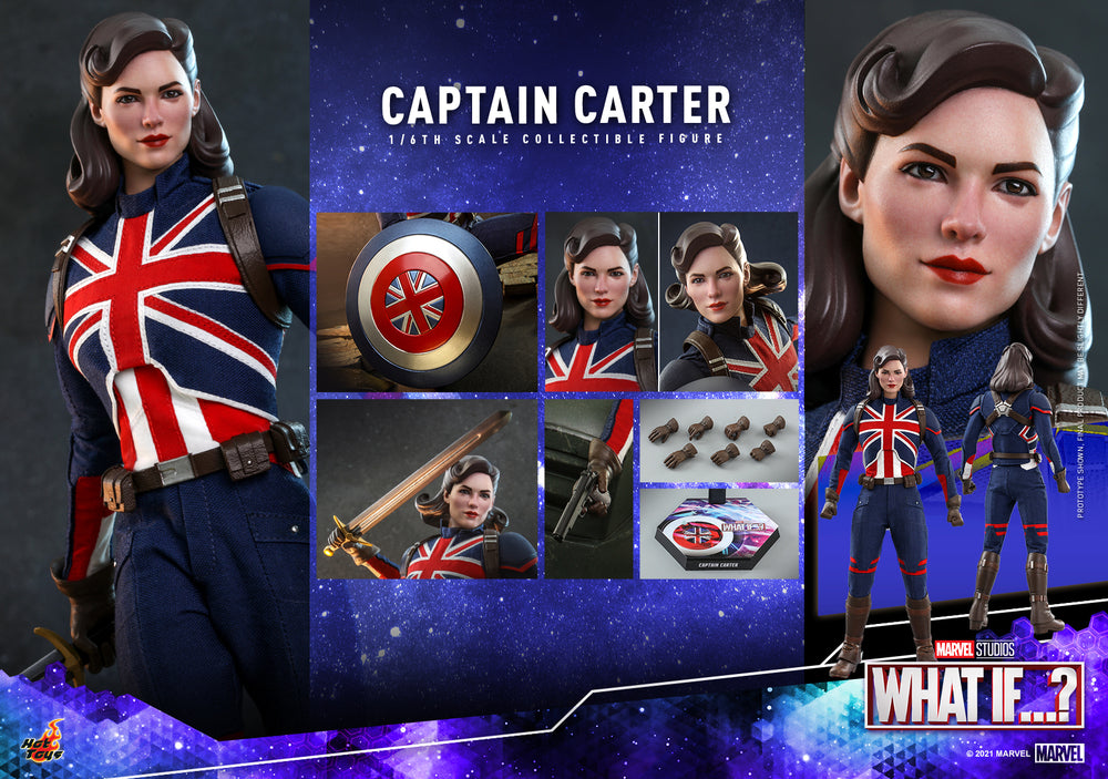 Pedido Figura Captain Carter - What If...? marca Hot Toys TMS059 escala 1/6