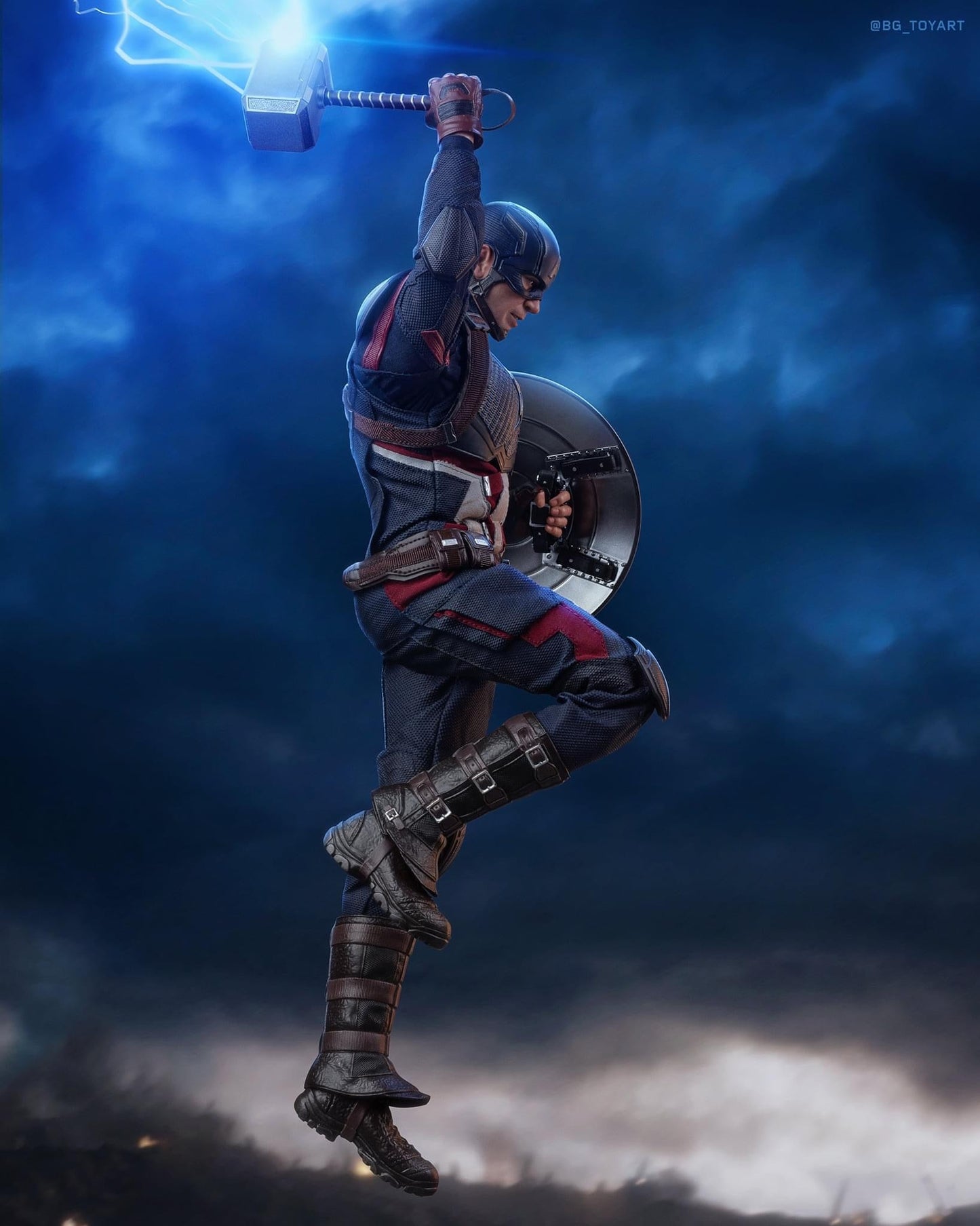 Pedido Figura Captain America - Avengers: Endgame marca Hot Toys MMS536 escala 1/6