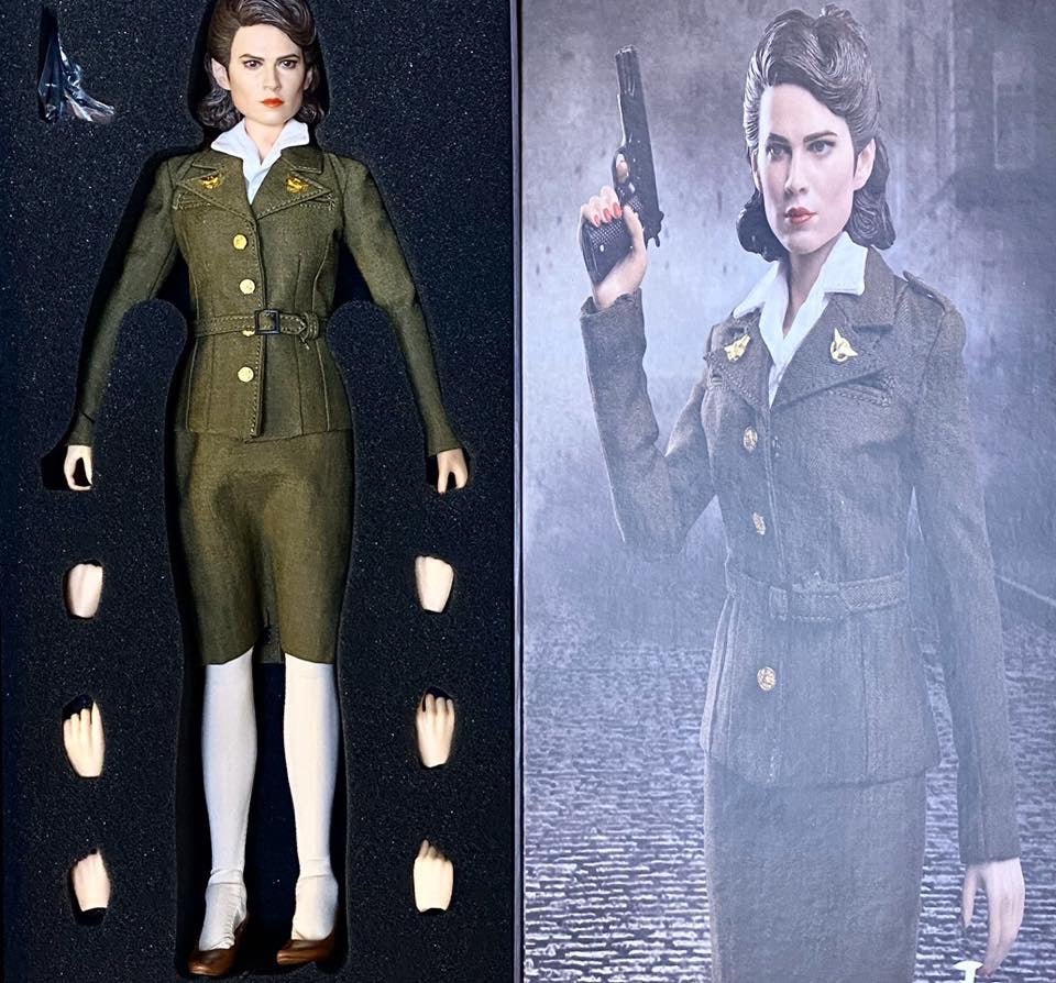 Pedido Figura Peggy Carter marca JXToys JX032 escala 1/6