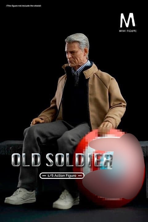 Pedido Figura Old Soldier marca Mini Figures escala 1/6 (BACK ORDER)
