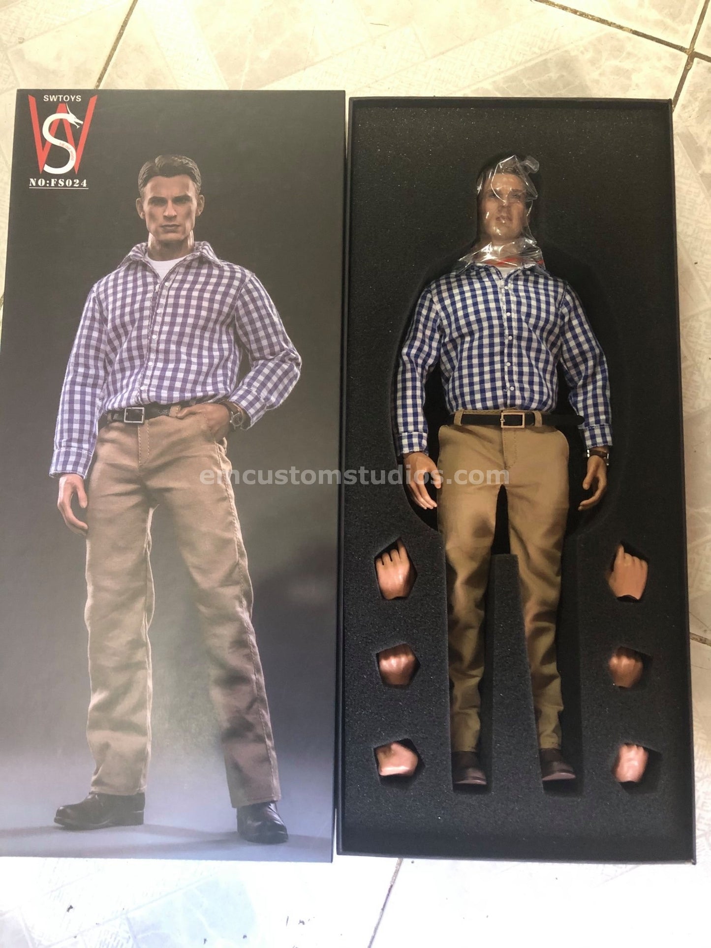 Pedido Figura casual cap marca SWToys FS024 escala 1/6