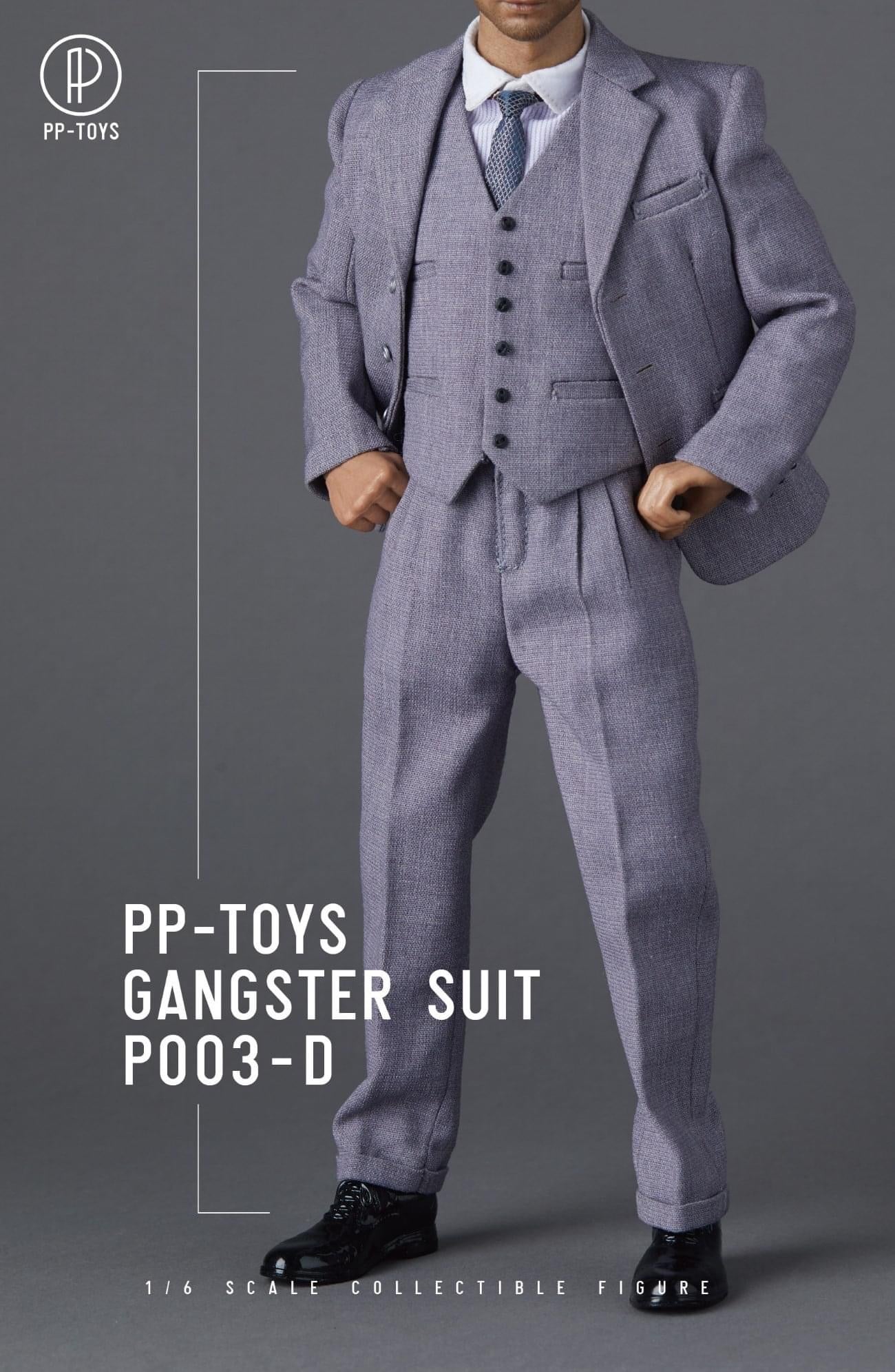 Pedido Traje completo de Gangster 1.0 (4 versiones) marca PPToys escala 1/6