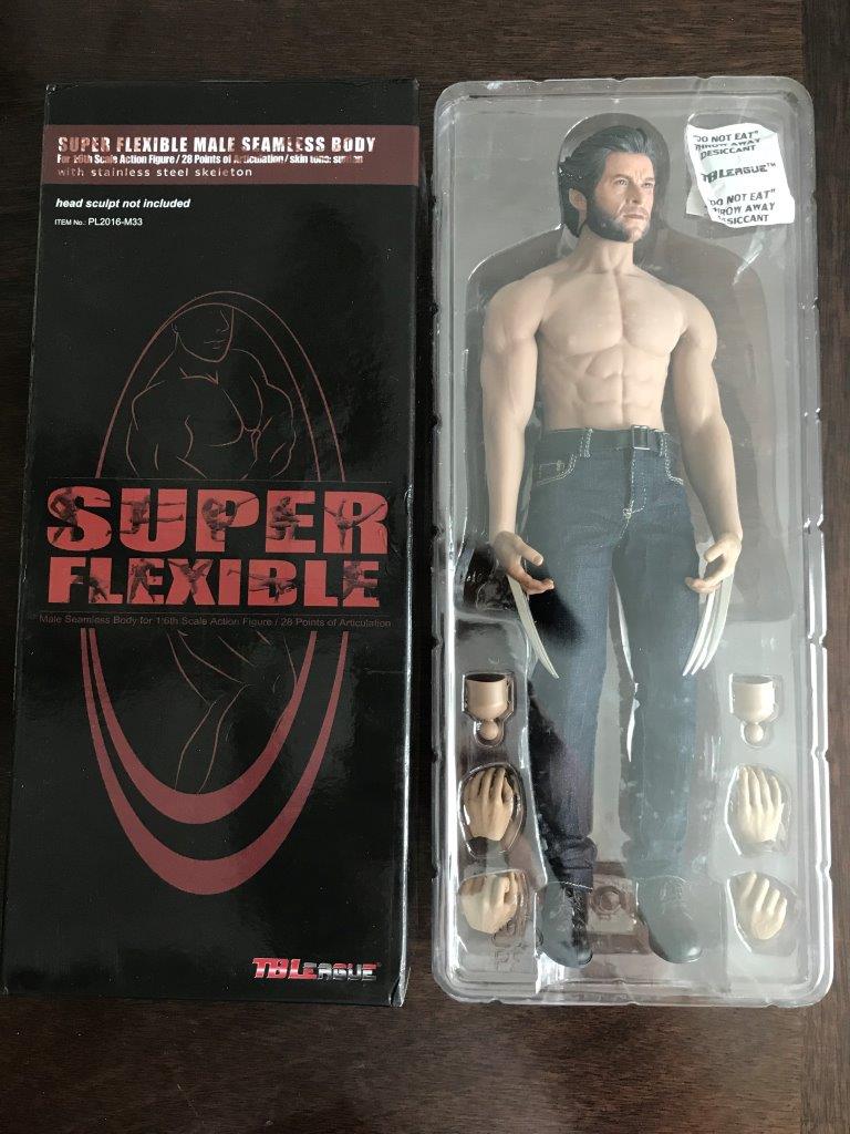 Figura Wolfman Origen marca EM Custom Studios escala 1/6