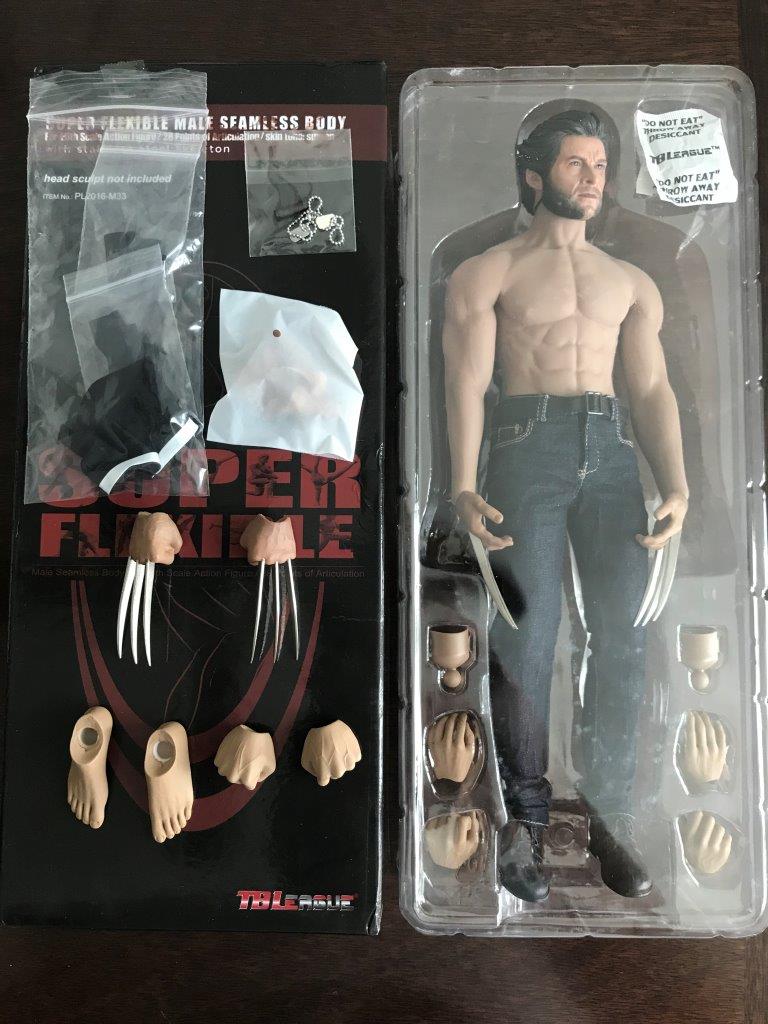 Figura Wolfman Origen (Deluxe) marca EM Custom Studios escala 1/6