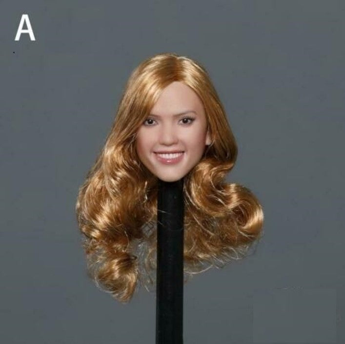 Pedido Cabeza Femenina Jessica (3 versiones) marca Gactoys escala 1/6