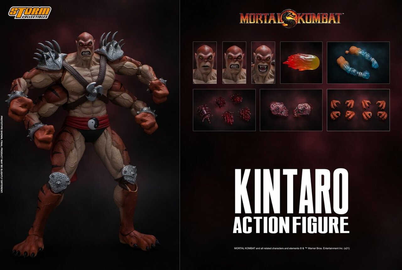 Pedido Figura Kintaro - Mortal Kombat marca Storm Collectibles escala pequeña 1/12