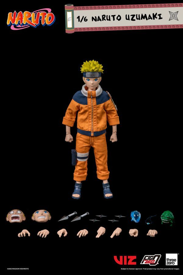 Pedido Figura Naruto Uzumaki marca Threezero 3Z0259 escala 1/6