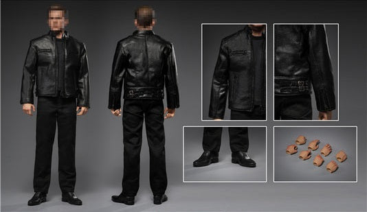 Preventa Figura Roger Stealth Leather Jacket marca BeeToys BET003 escala 1/6