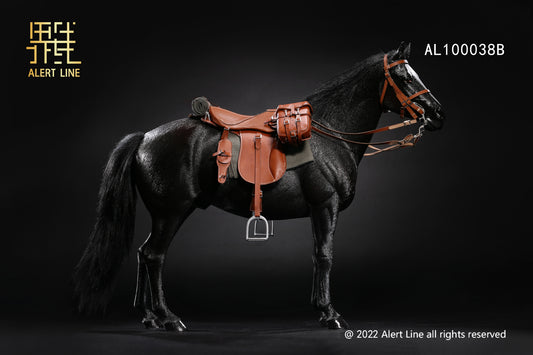 Pedido Figura Caballo Alemán de Batalla WWII (2 versiones) marca Alert Line AL100038A-B escala 1/6