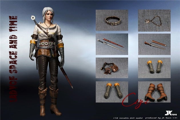 Pedido Figura Lady of Space Ciri marca JKToys K001 escala 1/6