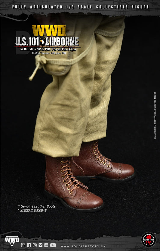 Pedido Figura Private First Class - WWII US 101st Airborne 1st Battalion 506th PIR marca Soldier Story SS126 escala 1/6
