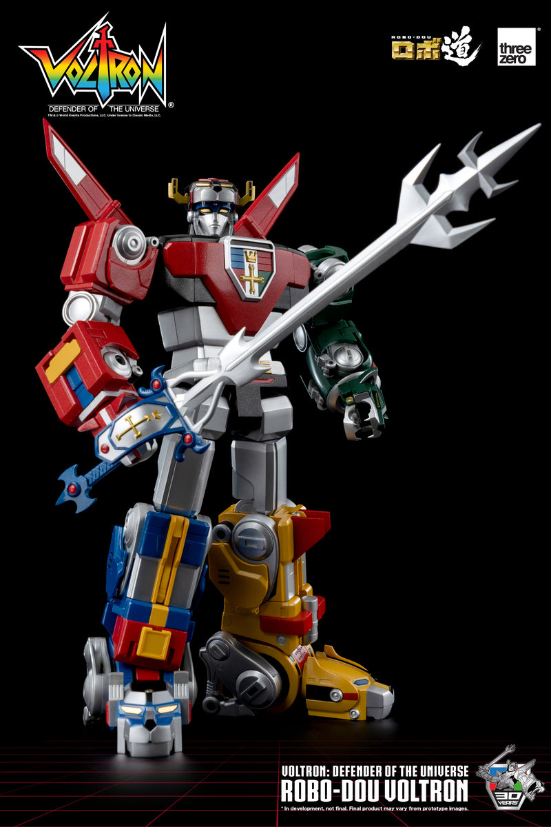 Pedido Figura ROBO-DOU Voltron - Voltron: Defender of the Universe marca Threezero 3Z0205 (27 cm)