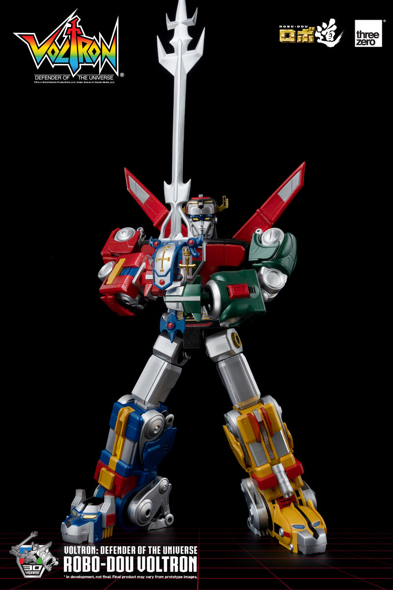 Pedido Figura ROBO-DOU Voltron - Voltron: Defender of the Universe marca Threezero 3Z0205 (27 cm)