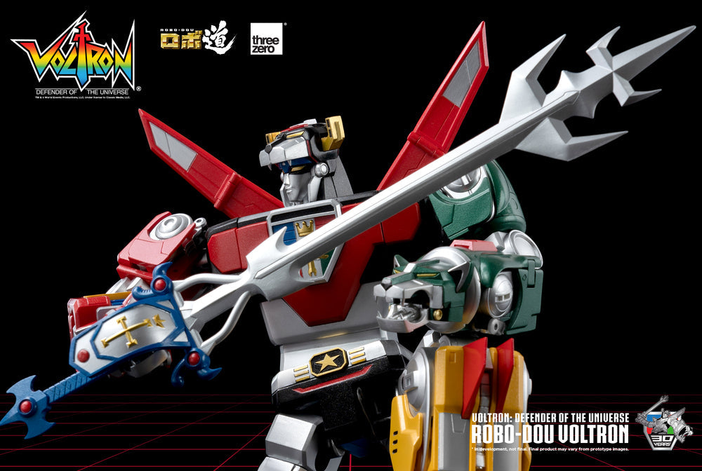 Pedido Figura ROBO-DOU Voltron - Voltron: Defender of the Universe marca Threezero 3Z0205 (27 cm)