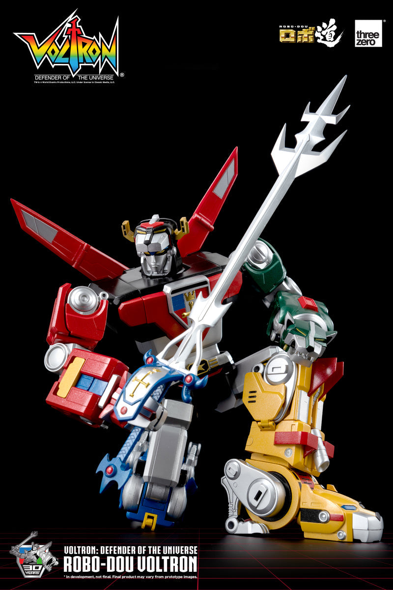 Pedido Figura ROBO-DOU Voltron - Voltron: Defender of the Universe marca Threezero 3Z0205 (27 cm)