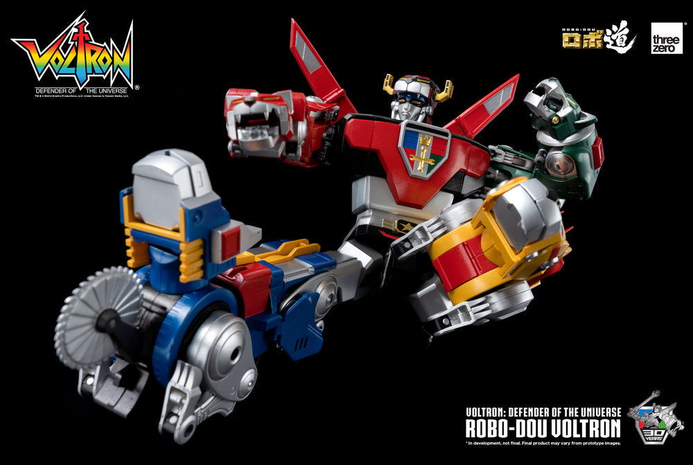 Pedido Figura ROBO-DOU Voltron - Voltron: Defender of the Universe marca Threezero 3Z0205 (27 cm)