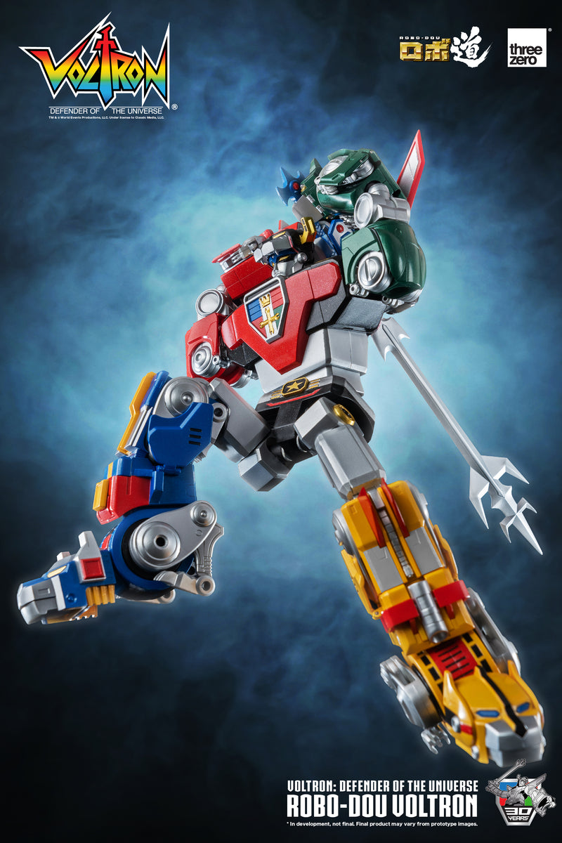 Pedido Figura ROBO-DOU Voltron - Voltron: Defender of the Universe marca Threezero 3Z0205 (27 cm)